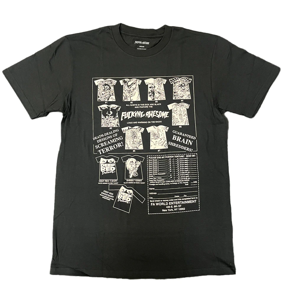 Fucking Awesome Gore Shriek T Shirt