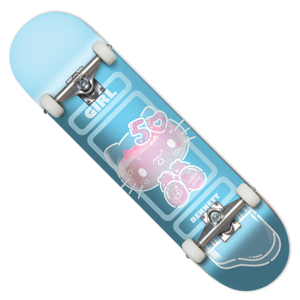 Girl Niels Bennett Hello Kitty 50 Complete Skateboard