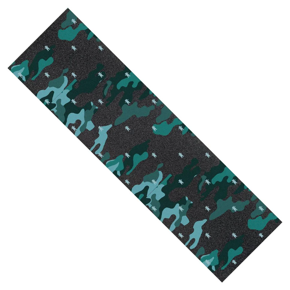 Grizzly Mini Bear Camo Cut Out Blue Griptape