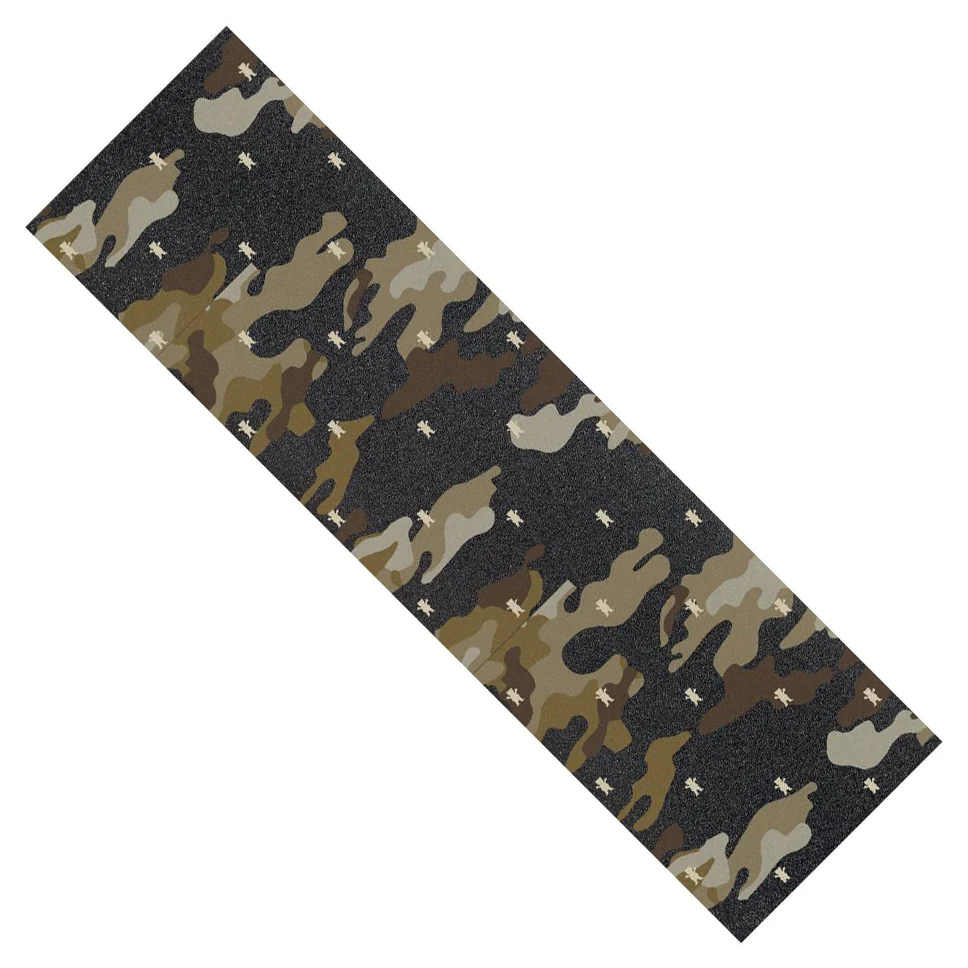 Grizzly Mini Bear Camo Cut Out Tan Griptape