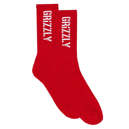 Grizzly Stamp Crew Socks - Image 2