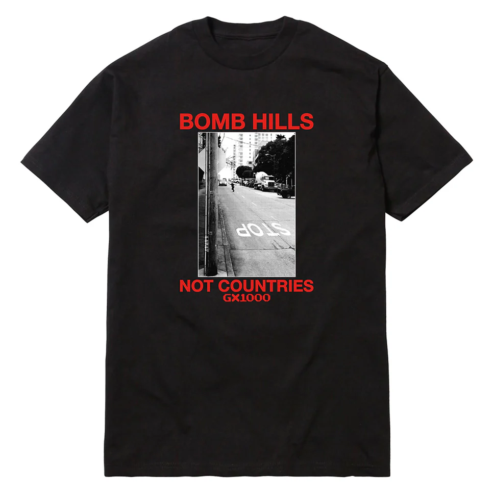 GX1000 Bomb Hills Not Countries T Shirt - Image 2