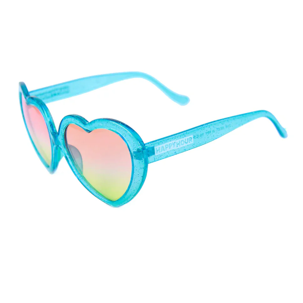 Happy Hour Eyewear Heart On Mystic Blues Sunglasses - Image 2