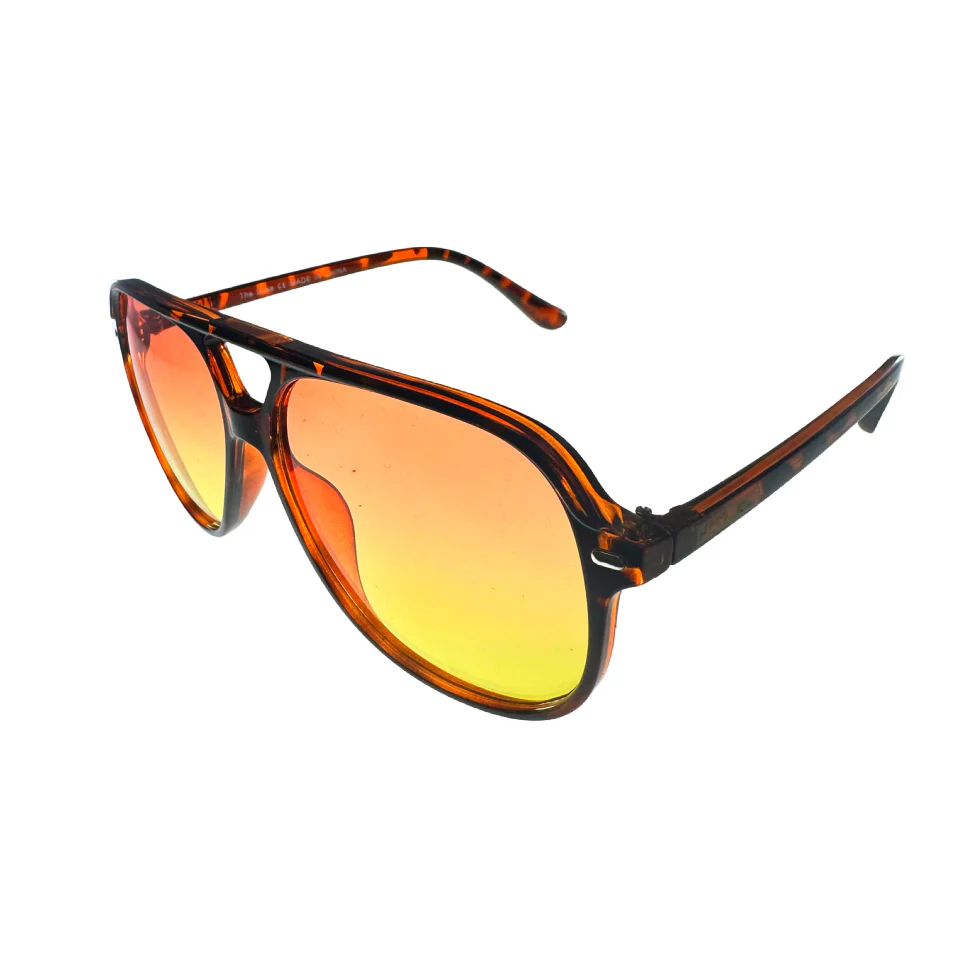 Happy Hour Eyewear The Duke Retro Tort Sunglasses - Image 2