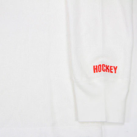 Hockey Waffle Long Sleeve Henley Shirt - Image 2