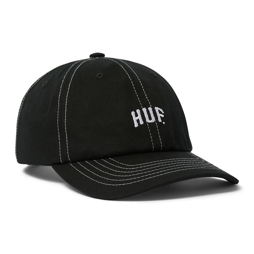 HUF Arch Logo 6 Panel Strap-Back Hat