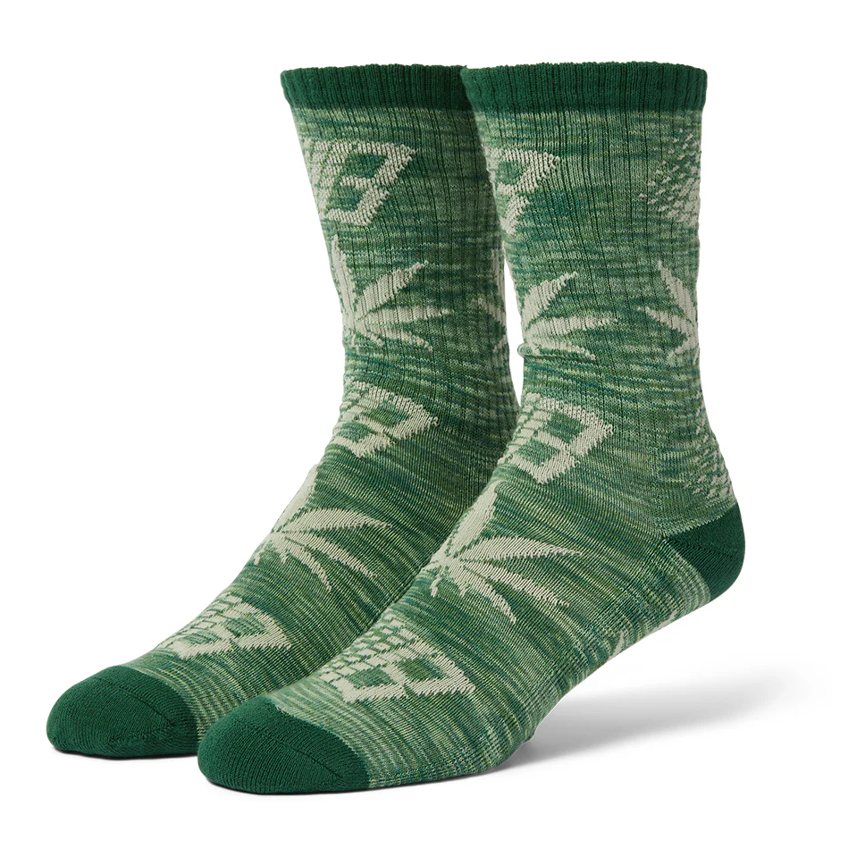 HUF Bronze Plantlife Marled Crew Socks