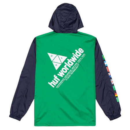 HUF Flags Anorak Jacket - Image 2