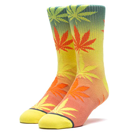 HUF Gradient Dye Plantlife Socks