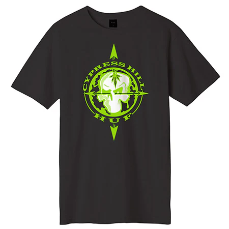 HUF HUF x Cypress Hill Blunted Compass T Shirt
