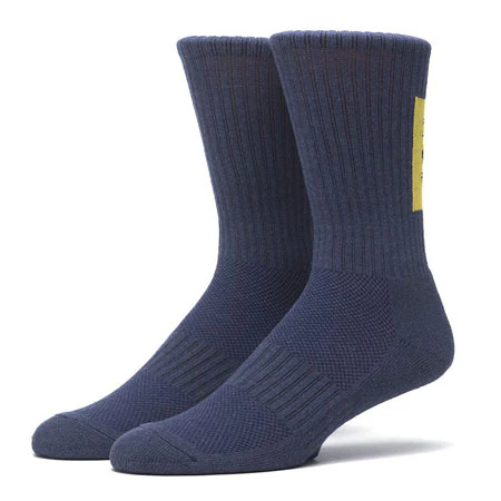 HUF Performance Bar Logo Crew Socks - Image 2