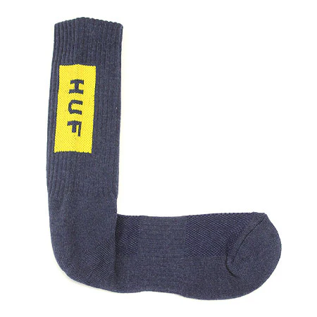 HUF Performance Bar Logo Crew Socks - Image 4