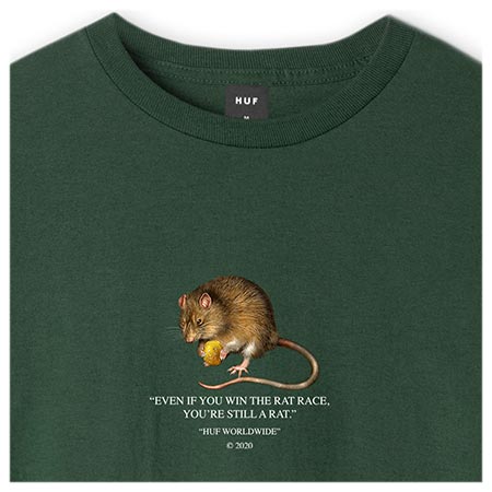 HUF Rat Race T Shirt - Image 2