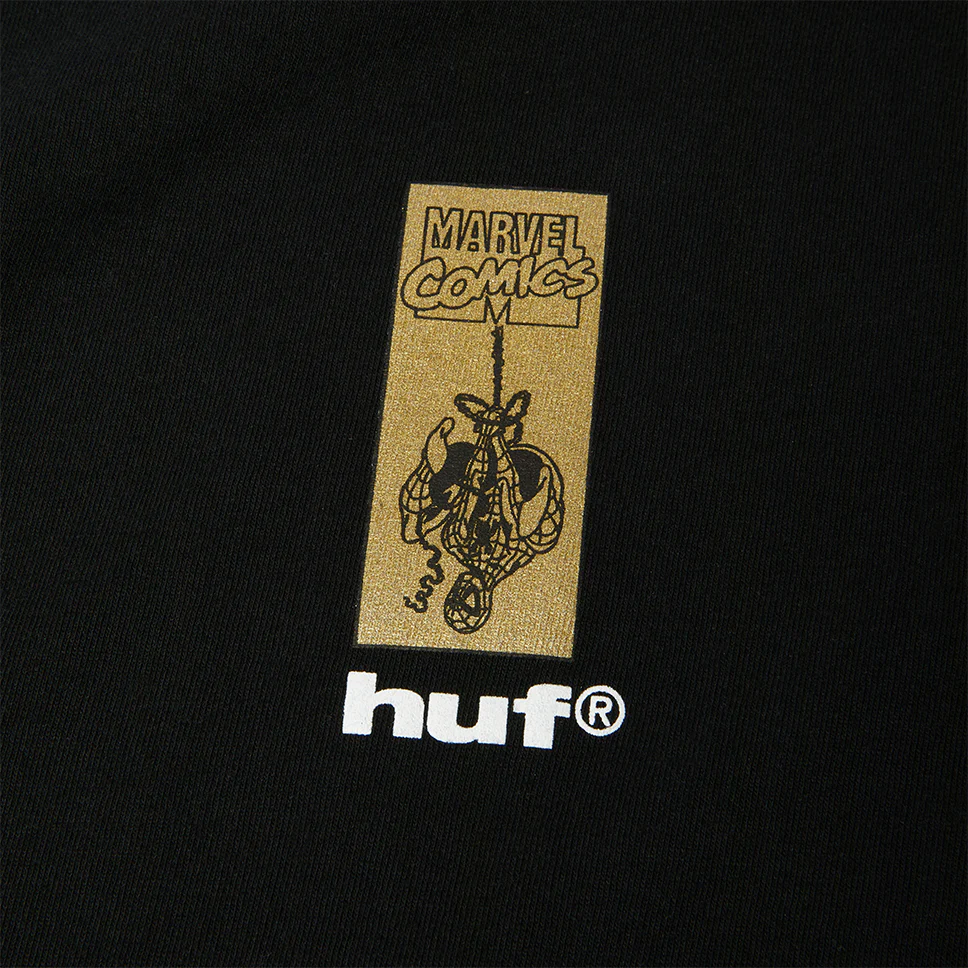 HUF x Spiderman Arachknight Gold T Shirt - Image 3