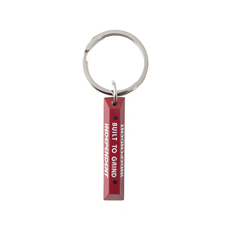 Independent Red Curb Keychain