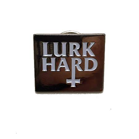 Lurk Hard Flag Logo Pin