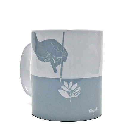 Magenta Brush Mug
