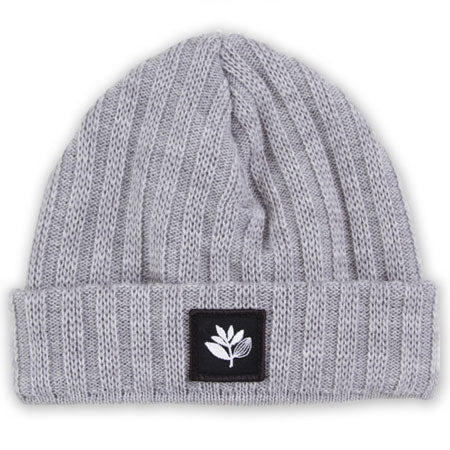 Magenta Magenta Ribbed Wool Beanie - Image 3