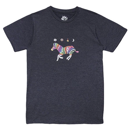 Magenta Zebra T Shirt - Image 2