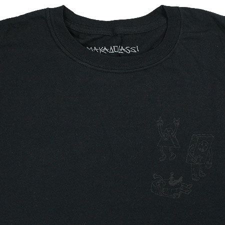 Maka Lassi Black Triangle Square Long Sleeve T Shirt - Image 2