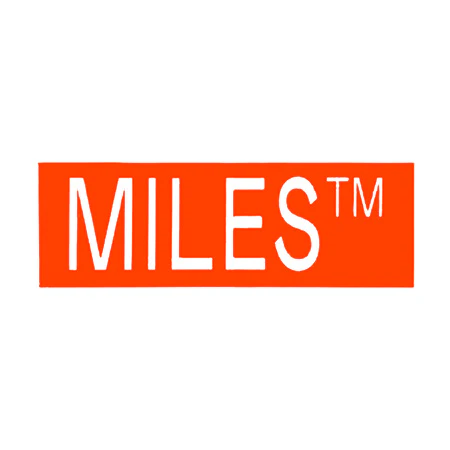 Miles Logo Sticker