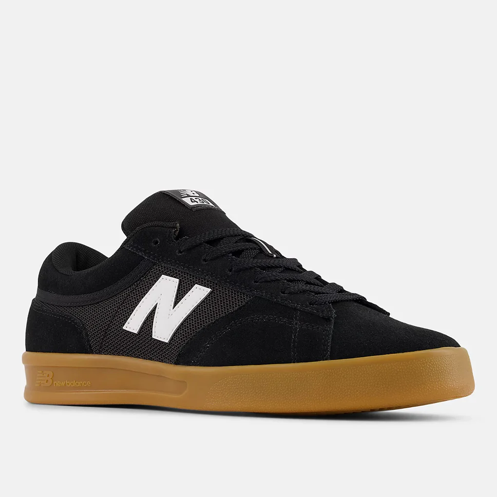 New Balance Numeric 430 Black Gum Shoes - Image 3