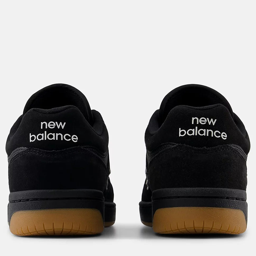 New Balance Numeric 480 Black White Shoes - Image 3