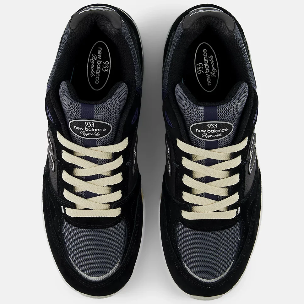 New Balance Numeric Andrew Reynolds 933 Black Eclipse Shoes - Image 3