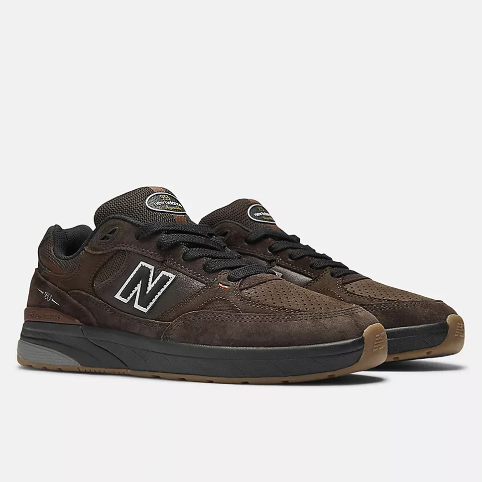 New Balance Numeric Andrew Reynolds 933 Brown Black Shoes - Image 2