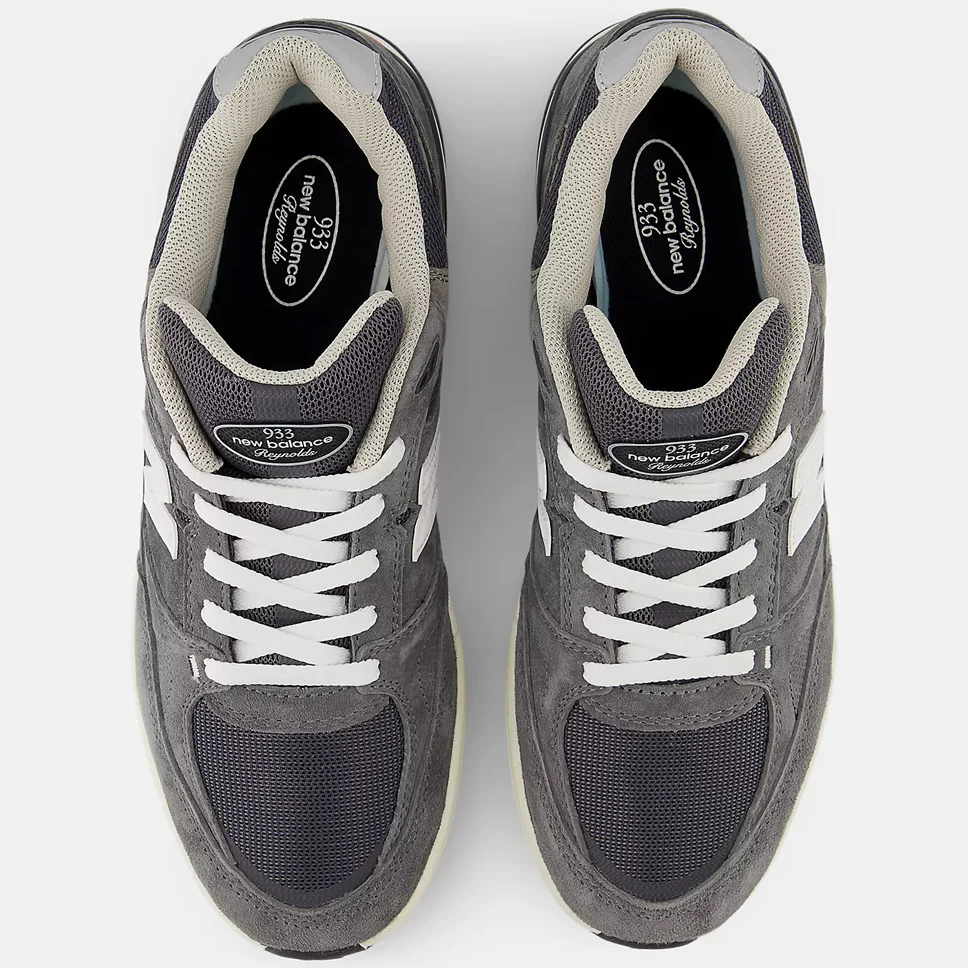 New Balance Numeric Andrew Reynolds 933 Grey Day Shoes - Image 3