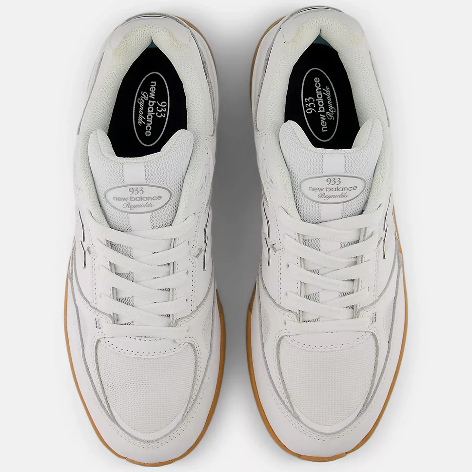 New Balance Numeric Andrew Reynolds 933 White Shoes - Image 3