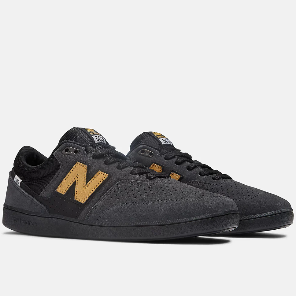 New Balance Numeric Brandon Westgate 508 Phantom Yellow Shoes - Image 5