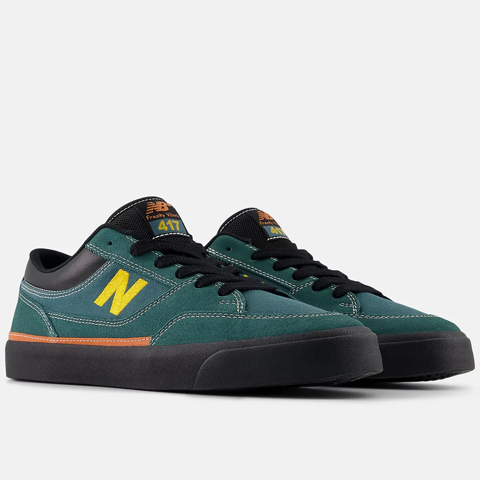 New Balance Numeric Franky Villani 417 Low Spruce Shoes - Image 5