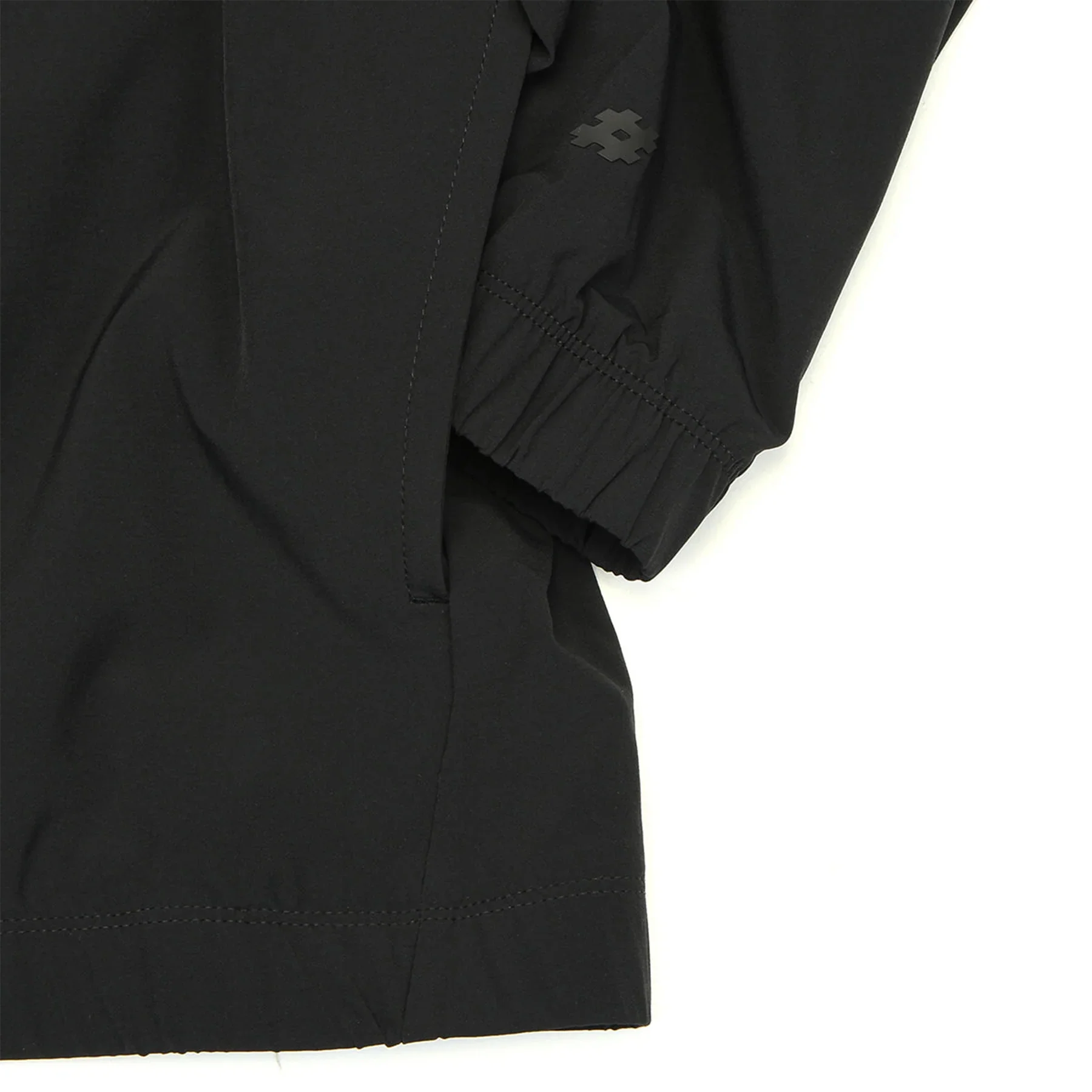 New Balance Numeric Full Zip Woven Black Jacket - Image 2