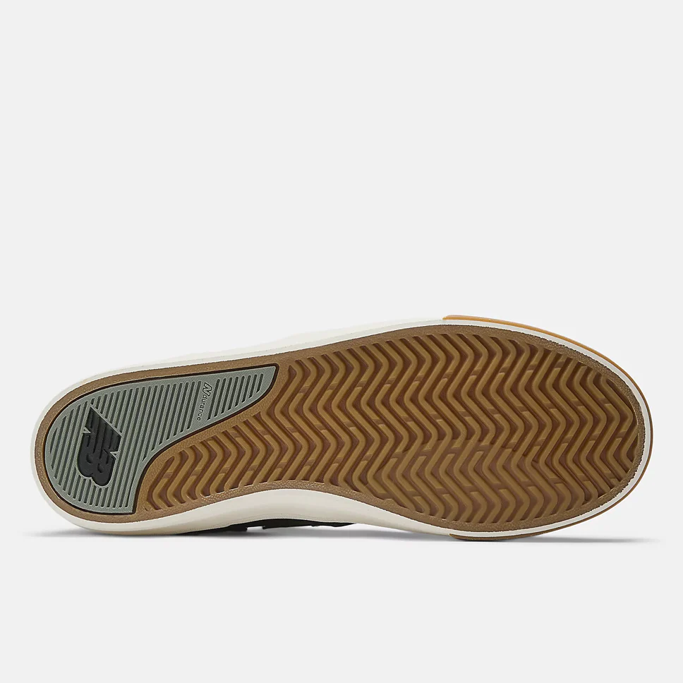 New Balance Numeric Jamie Foy 306 Black White Gum Shoes - Image 3