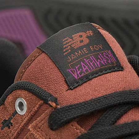 New Balance Numeric Jamie Foy 306 Deathwish Shoes - Image 4