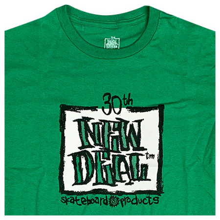 New Deal Skateboards 30th Anniversary Logo T Shirt - Image 2
