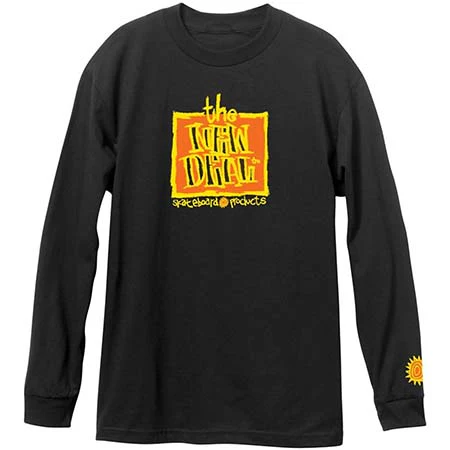 New Deal Skateboards Original Napkin Long Sleeve T Shirt