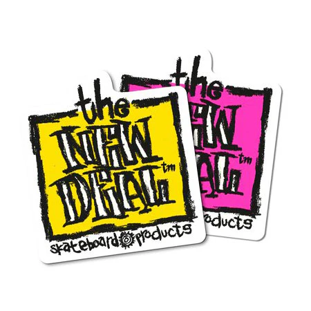 New Deal Skateboards Original Napkin Sticker