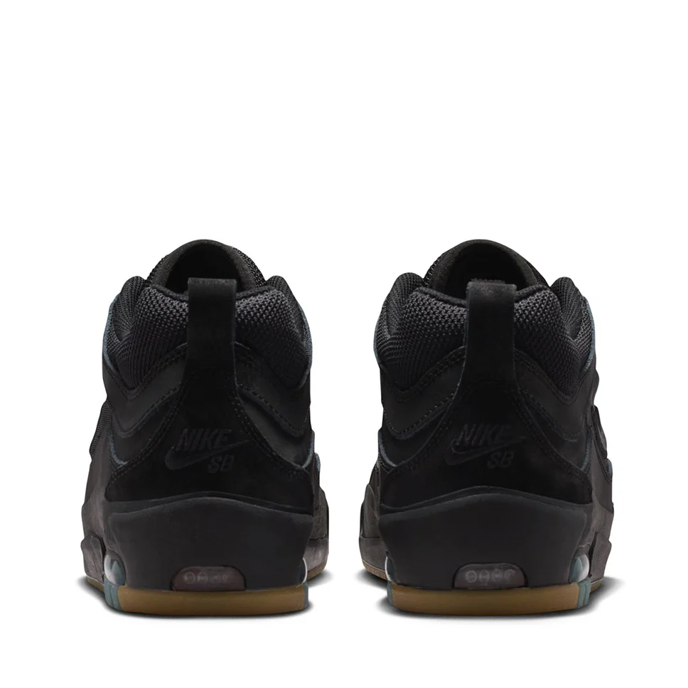 Nike SB Air Max Ishod Black Black Shoes - Image 2