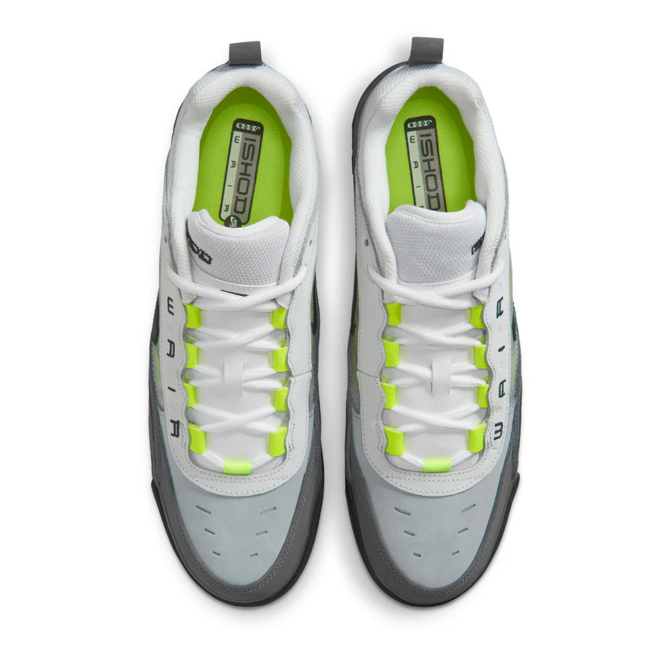 Nike SB Air Max Ishod Black Neon Shoes - Image 4