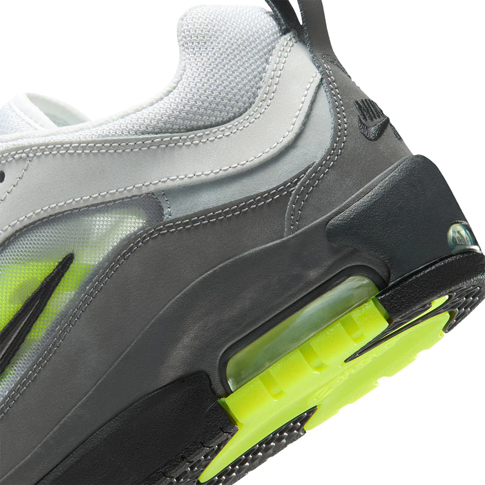 Nike SB Air Max Ishod Black Neon Shoes - Image 7