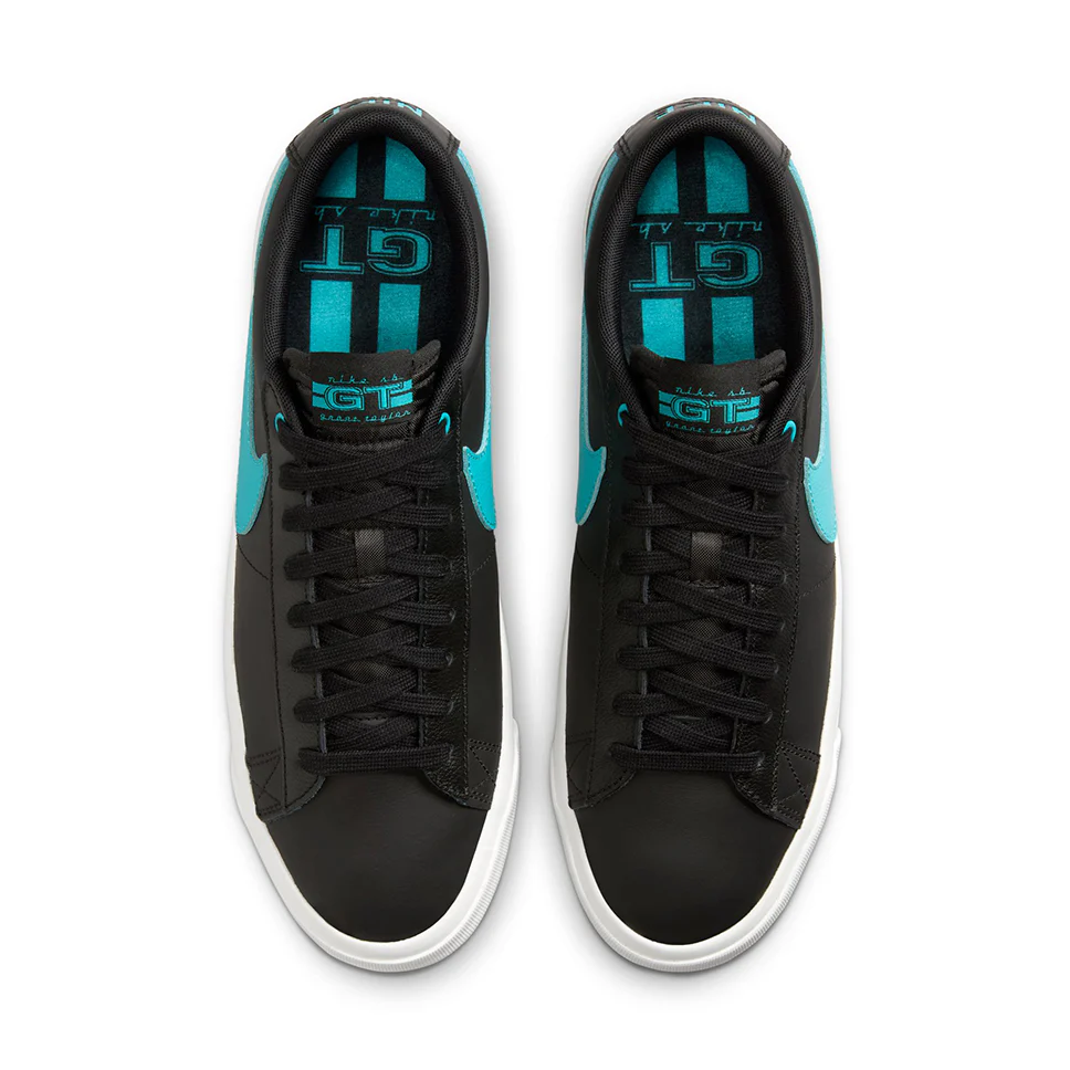 Nike SB Blazer Low Pro GT Black Dusty Cactus Shoes - Image 3