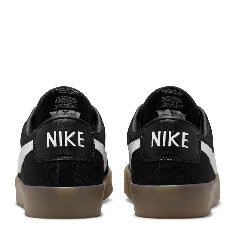 Nike SB Blazer Low Pro GT Black White Gum Shoes - Image 2