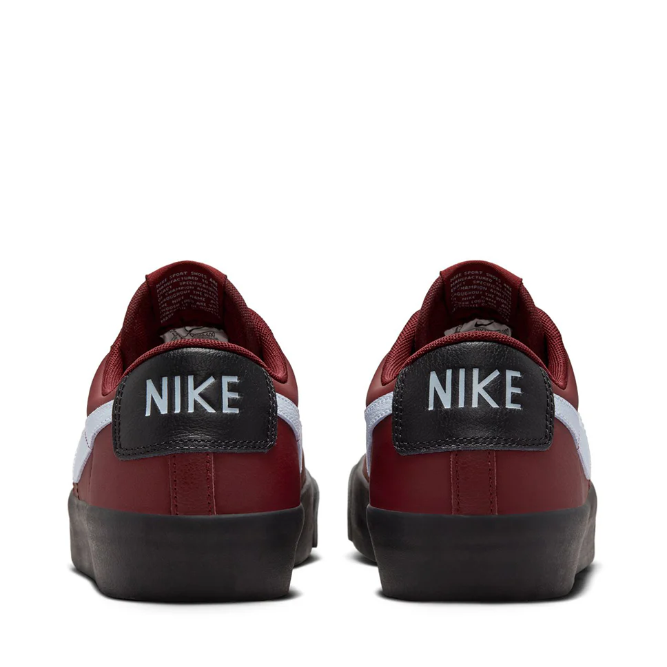 Nike SB Blazer Low Pro GT Dark Team Red Shoes - Image 2