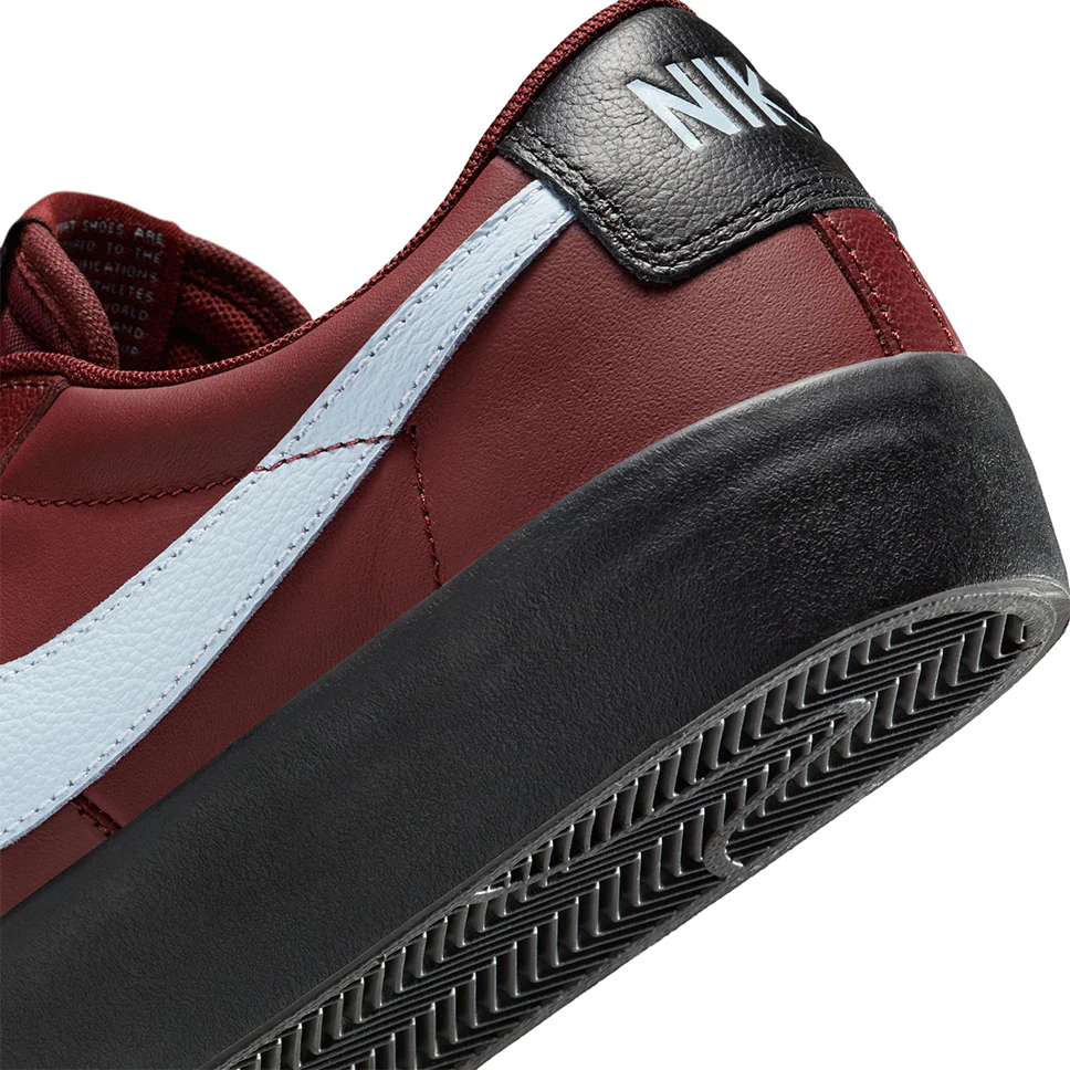 Nike SB Blazer Low Pro GT Dark Team Red Shoes - Image 6