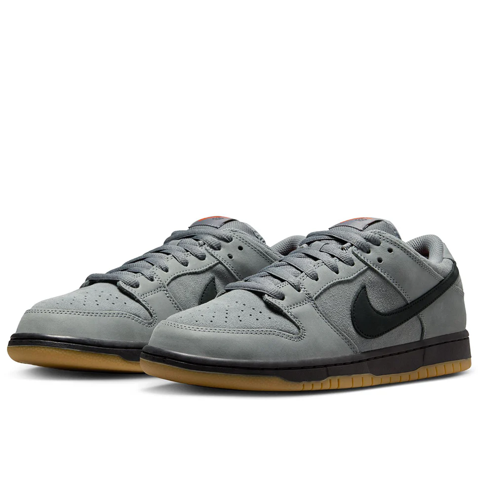 Nike SB Dunk Low Pro Cool Grey Orange Label Shoes - Image 3