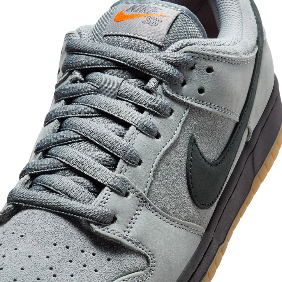 Nike SB Dunk Low Pro Cool Grey Orange Label Shoes - Image 7