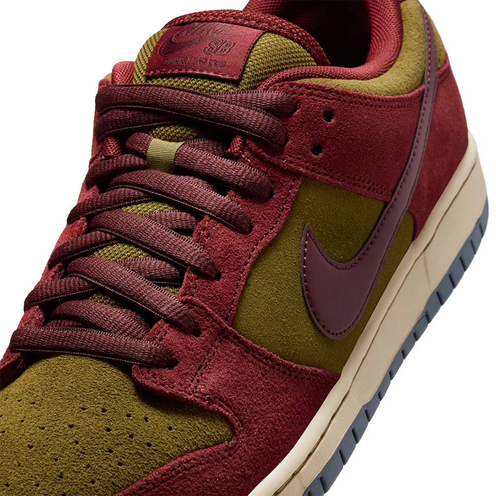 Nike SB Dunk Low Pro Dark Team Red Shoes - Image 2