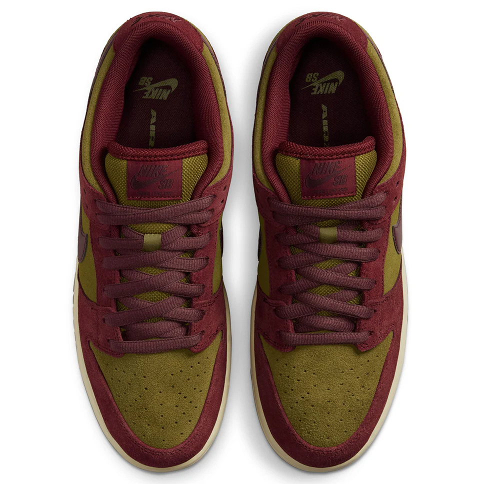 Nike SB Dunk Low Pro Dark Team Red Shoes - Image 4